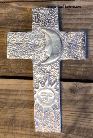 Wall Hanging Pewter Cross Decor MCP016