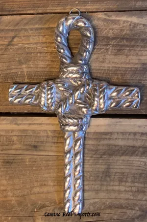 Wall Hanging Pewter Cross Decor MCP020
