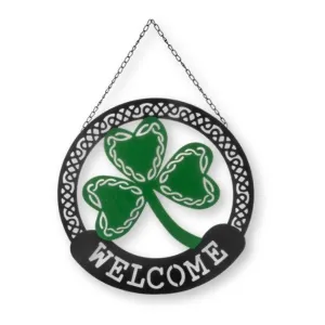 Wall Hanging Shamrock Welcome
