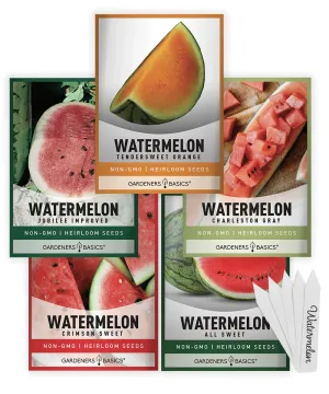 Watermelon Seed Assortment | 5 Delicious Varieties