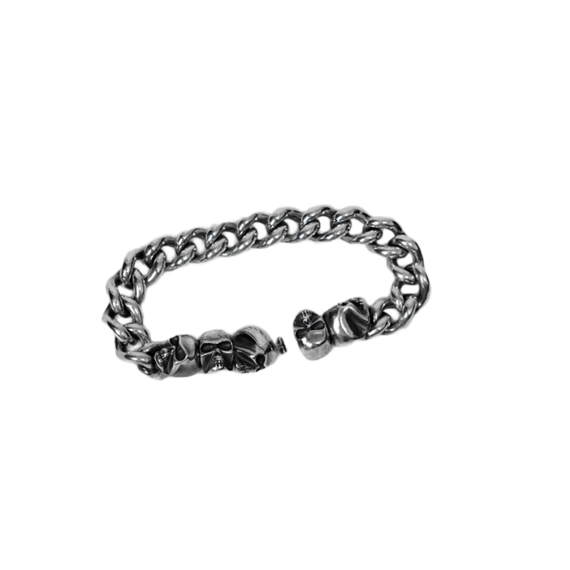 Werkstatt München Skull Chain Bracelet