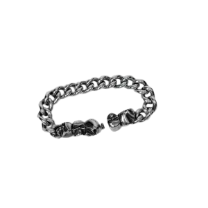 Werkstatt München Skull Chain Bracelet