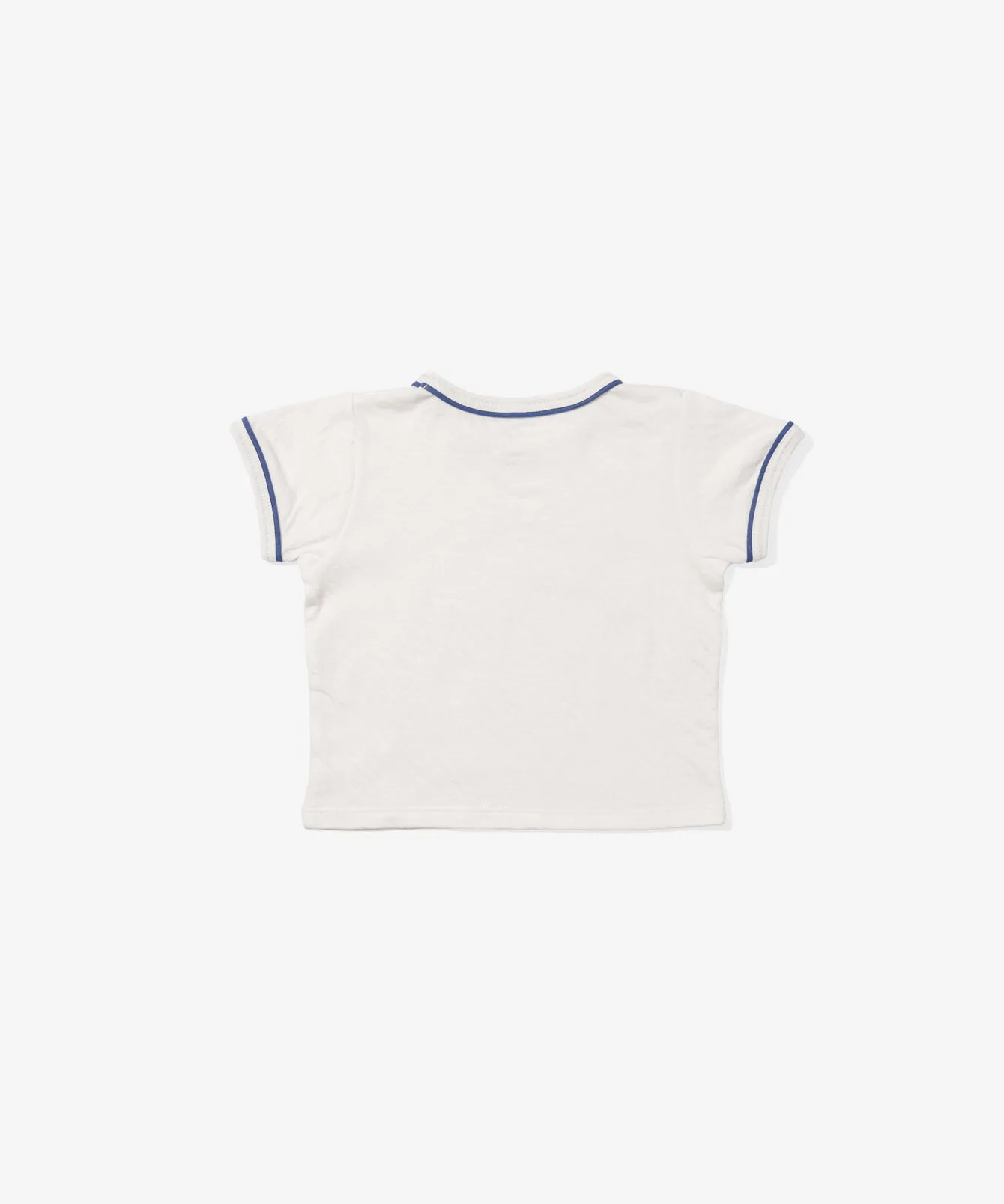 Willie Baby T-Shirt, Navy Piping