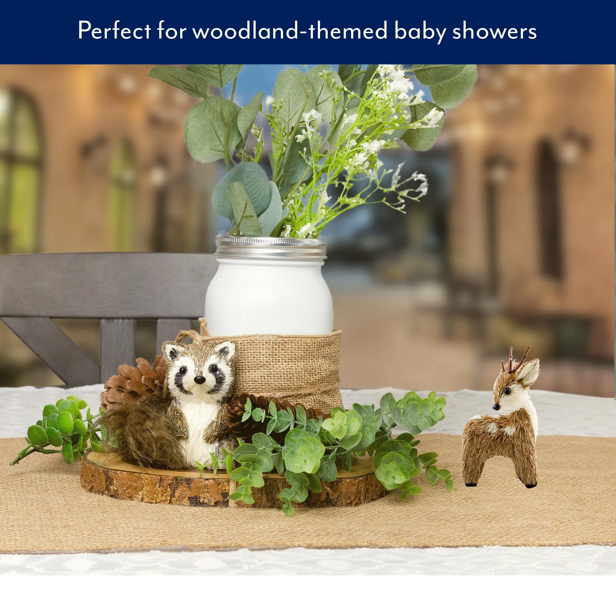 Woodland Friends Figurines (Set of 3)