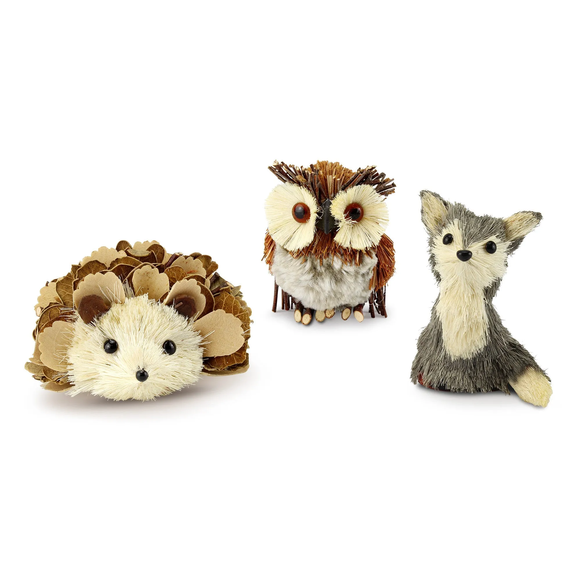 Woodland Friends Figurines (Set of 3)