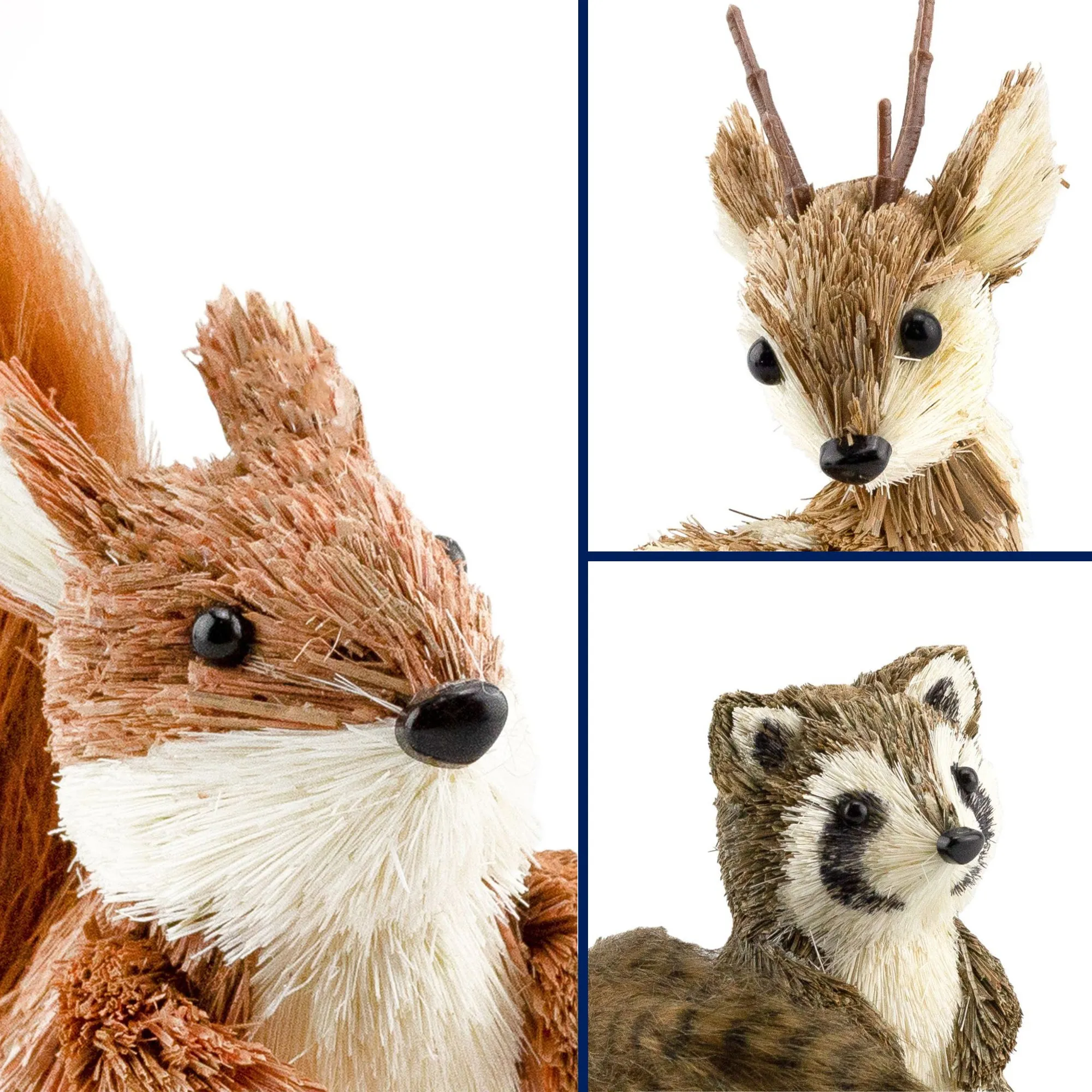 Woodland Friends Figurines (Set of 3)