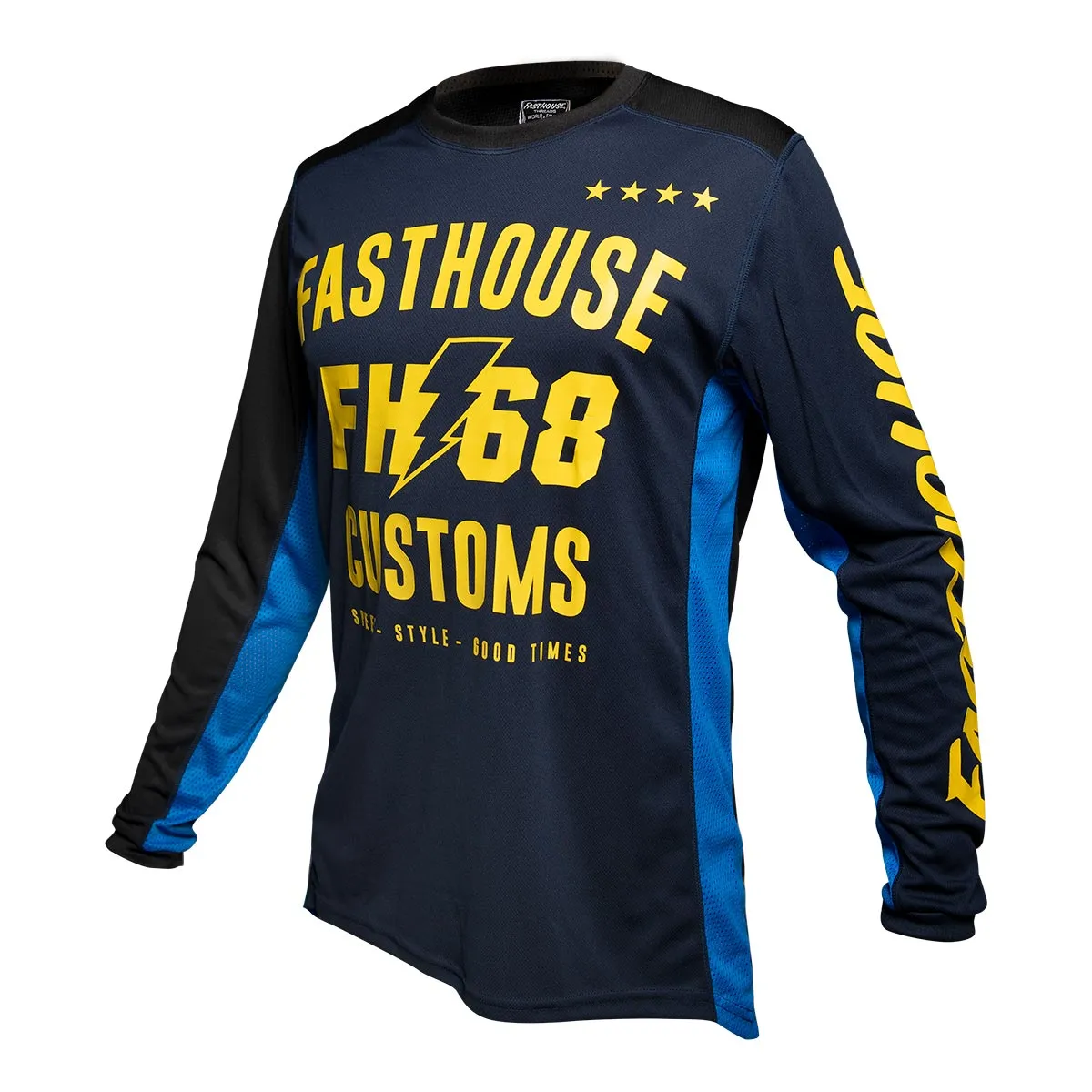 Worx 68 Jersey - Blue/Yellow