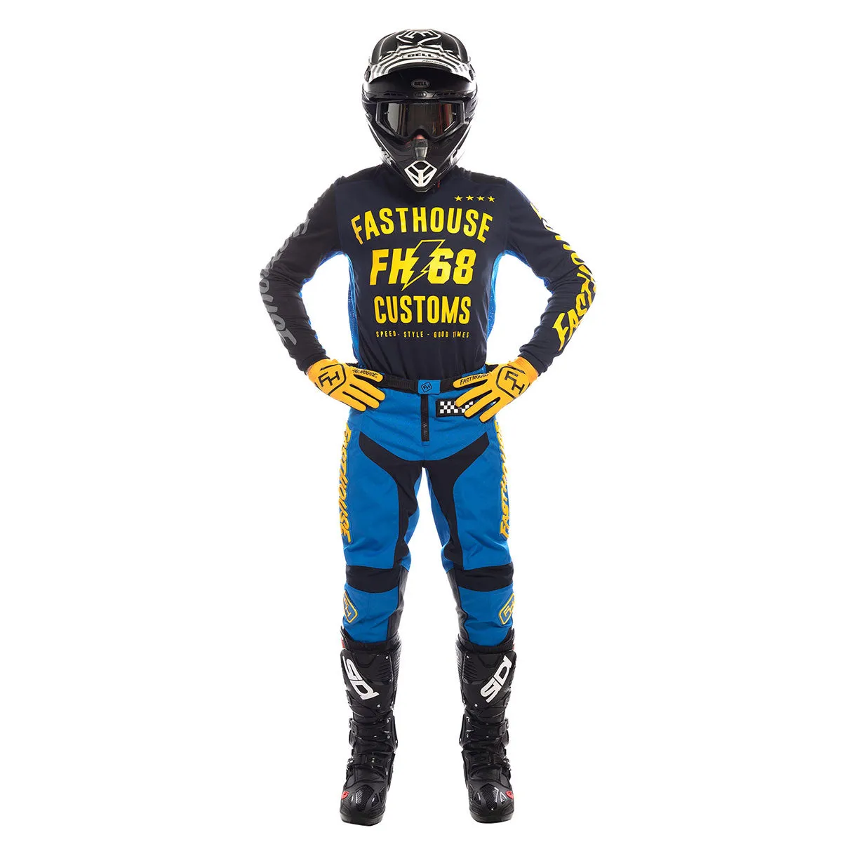 Worx 68 Jersey - Blue/Yellow