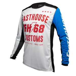 Worx 68 Jersey - White/Blue