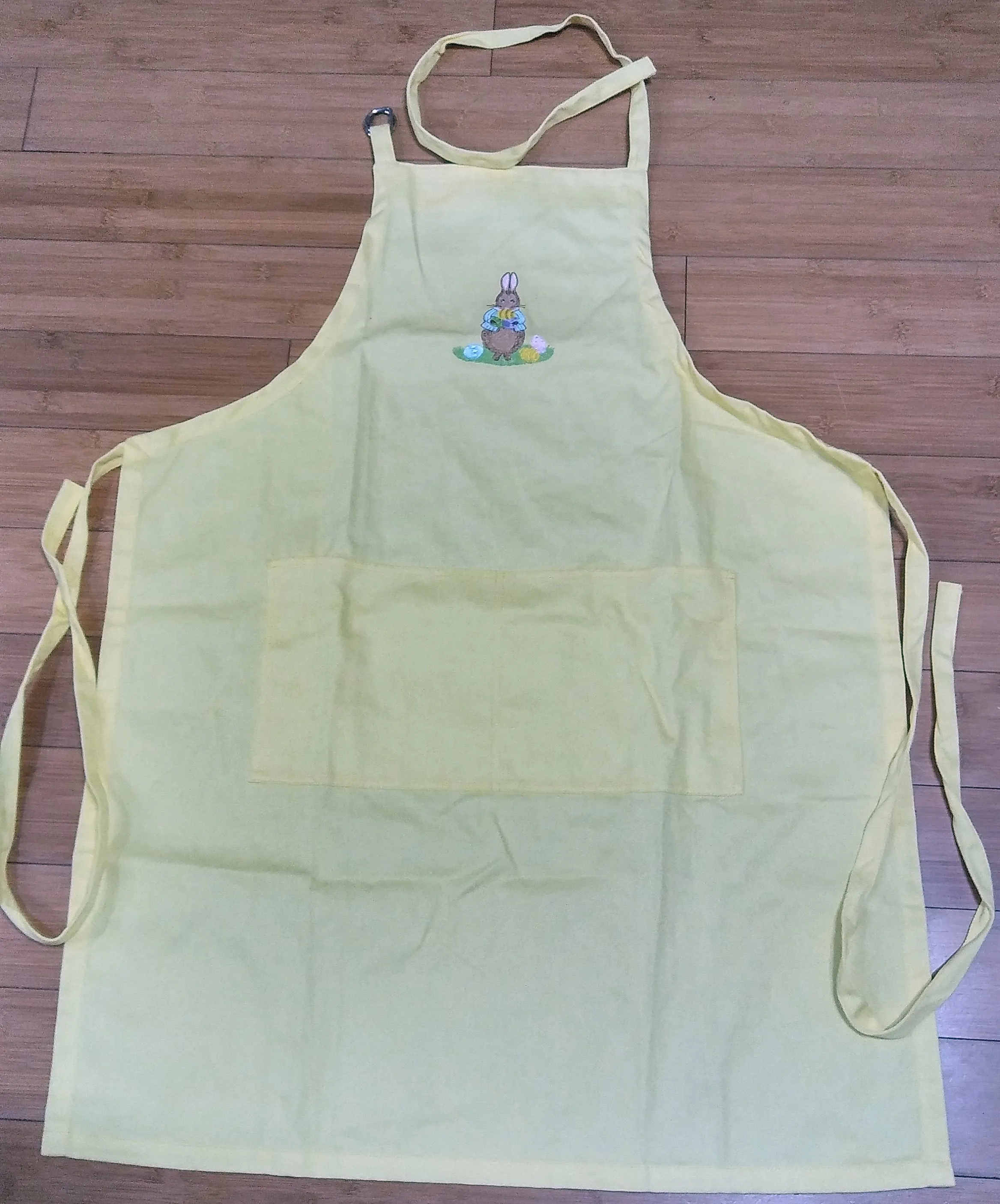YELLOW BUNNY APRON