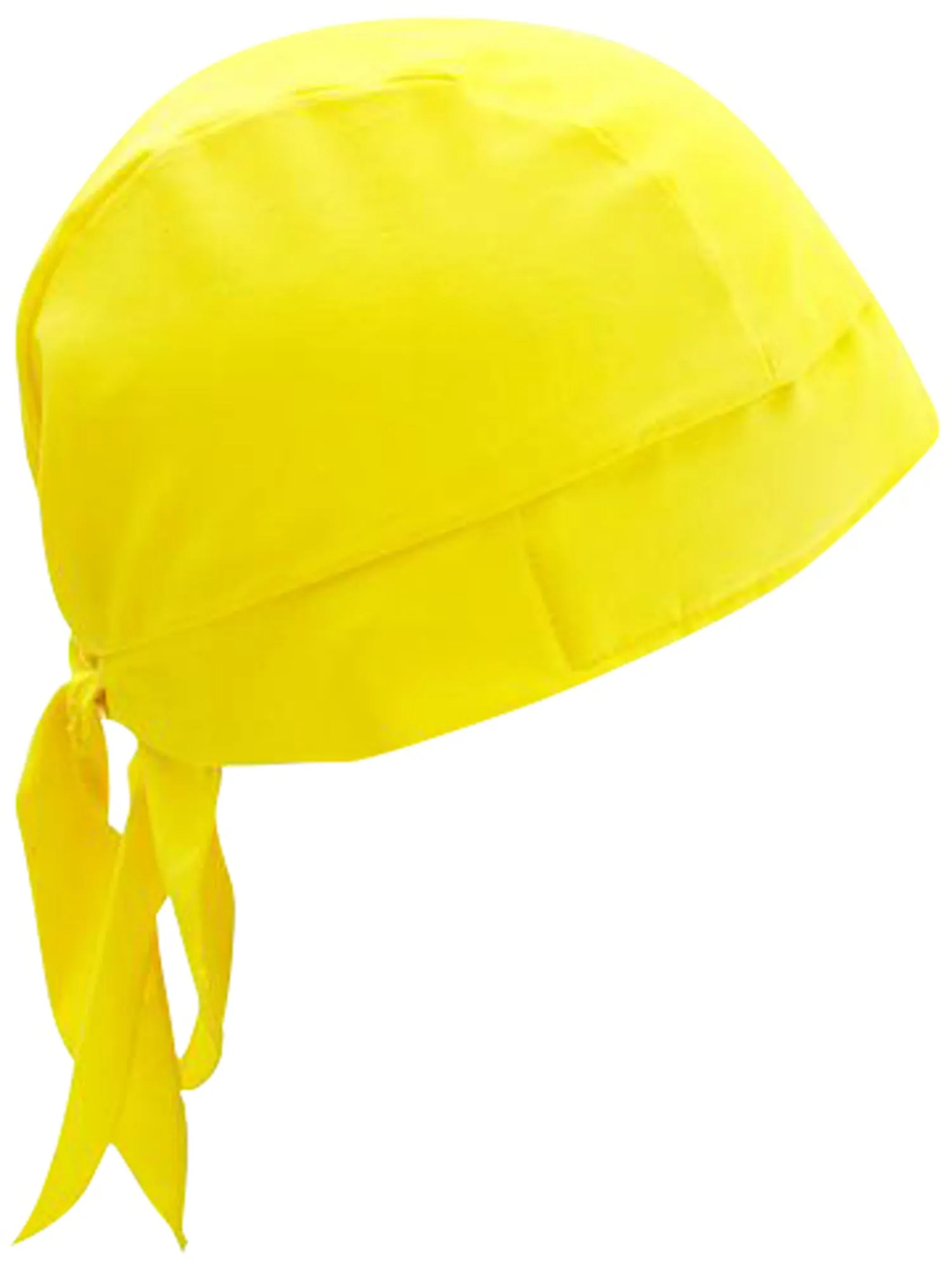 Yellow Doo Rag Motorcycle Skull Cap Dorag Chemo Bandana MADE IN THE USA