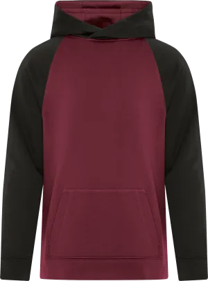 Youth ATC™ GAME DAY™ 2 Tone Hoodie Maroon Black