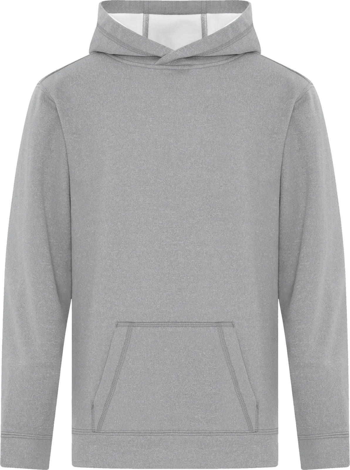 Youth ATC™ GAME DAY™ Polyester Tech Hoodie Athletic Heather