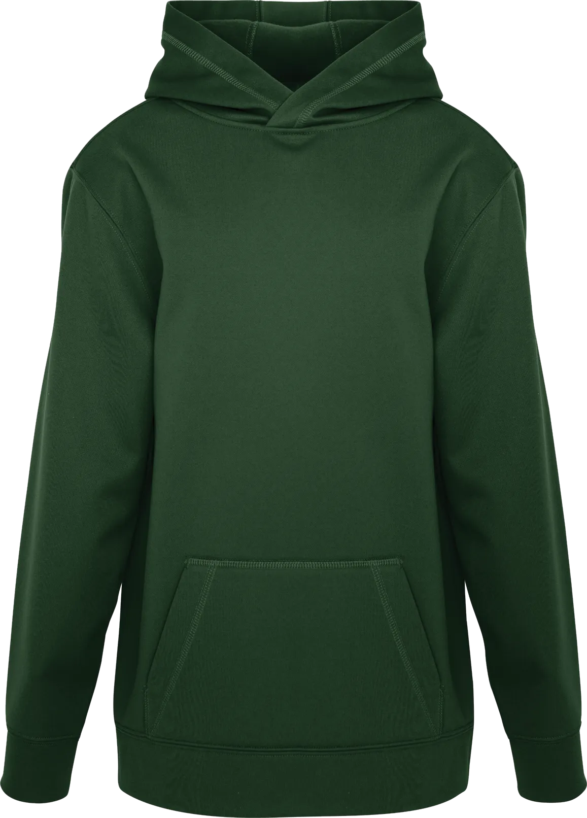 Youth ATC™ GAME DAY™ Polyester Tech Hoodie Dark Green