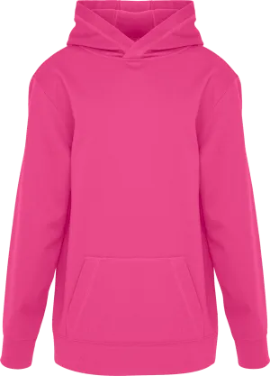 Youth ATC™ GAME DAY™ Polyester Tech Hoodie Extreme Pink