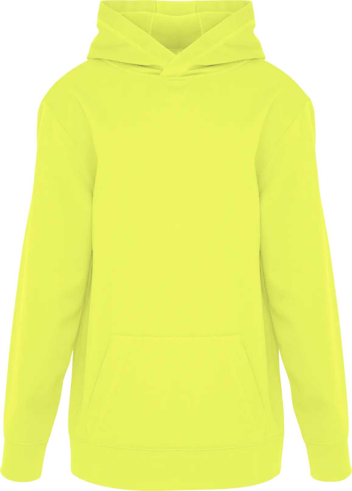 Youth ATC™ GAME DAY™ Polyester Tech Hoodie Extreme Yellow