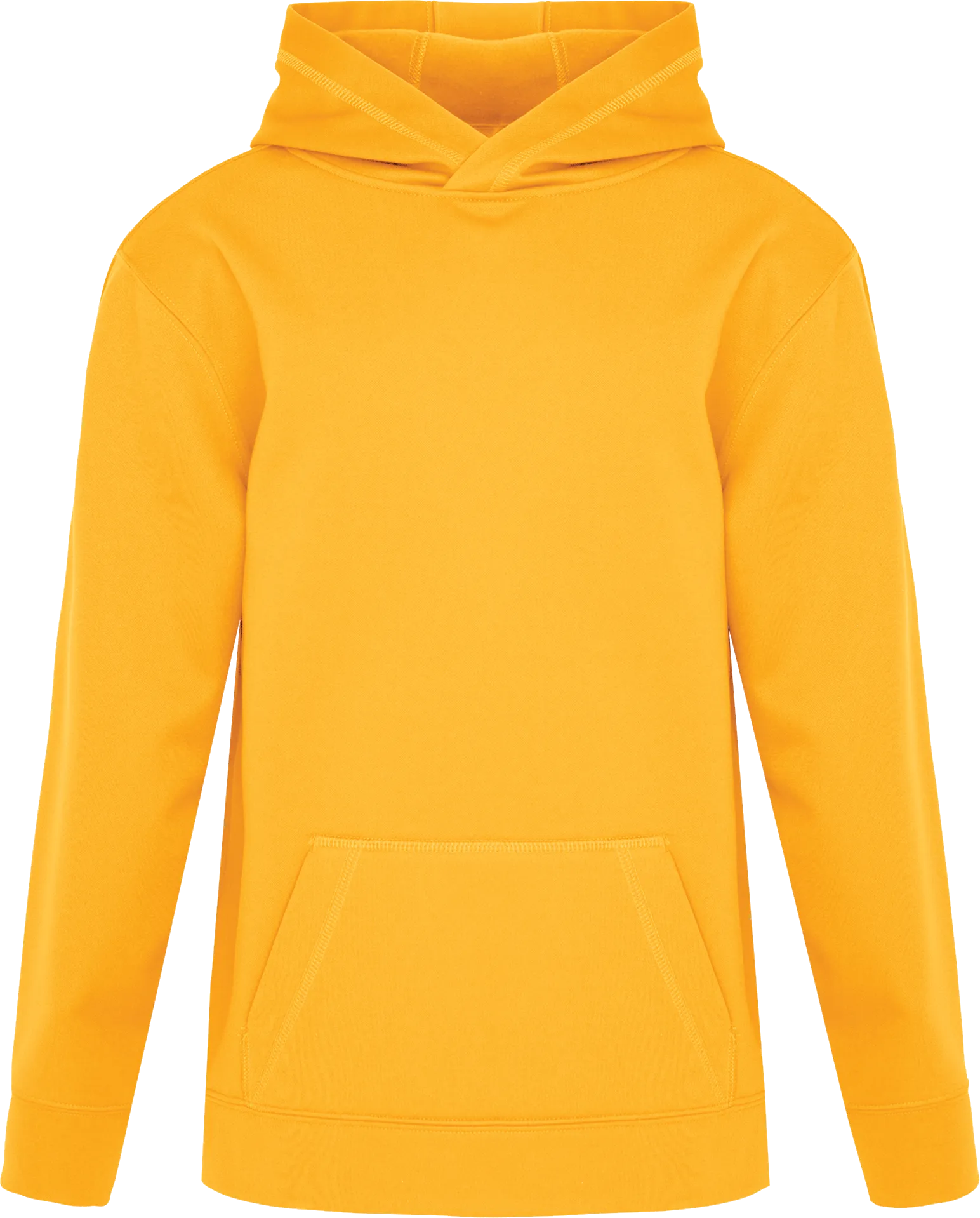 Youth ATC™ GAME DAY™ Polyester Tech Hoodie Gold