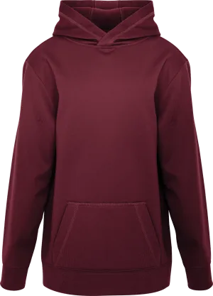 Youth ATC™ GAME DAY™ Polyester Tech Hoodie Maroon