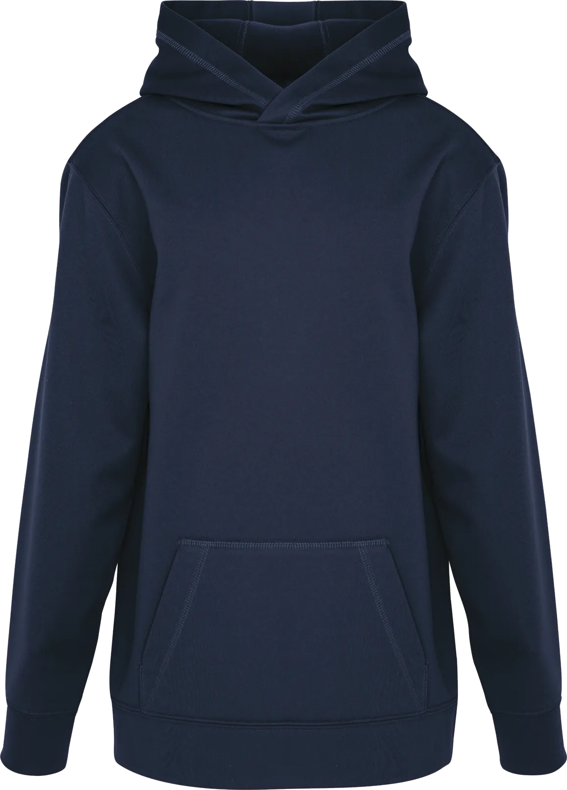 Youth ATC™ GAME DAY™ Polyester Tech Hoodie Navy
