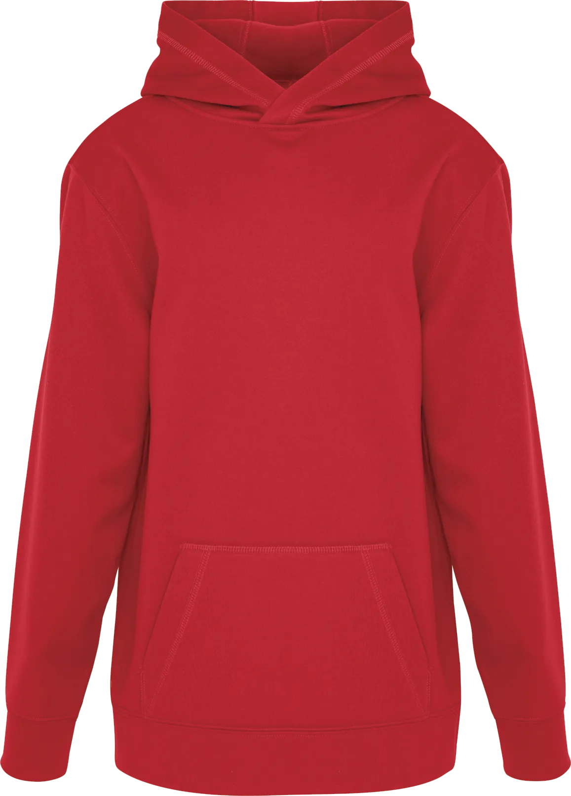 Youth ATC™ GAME DAY™ Polyester Tech Hoodie Red