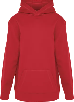 Youth ATC™ GAME DAY™ Polyester Tech Hoodie Red