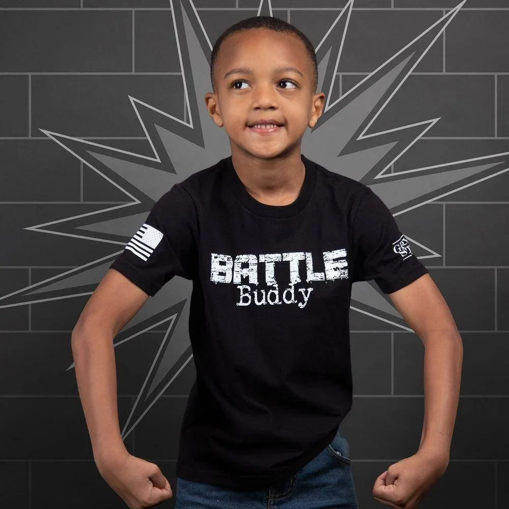 Youth Battle Buddy T-Shirt - Black