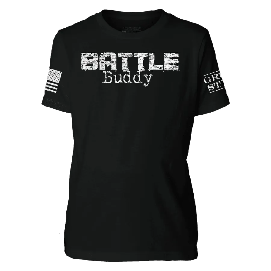 Youth Battle Buddy T-Shirt - Black