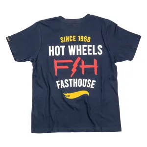 Youth Hot Wheels Boss Tee - Navy