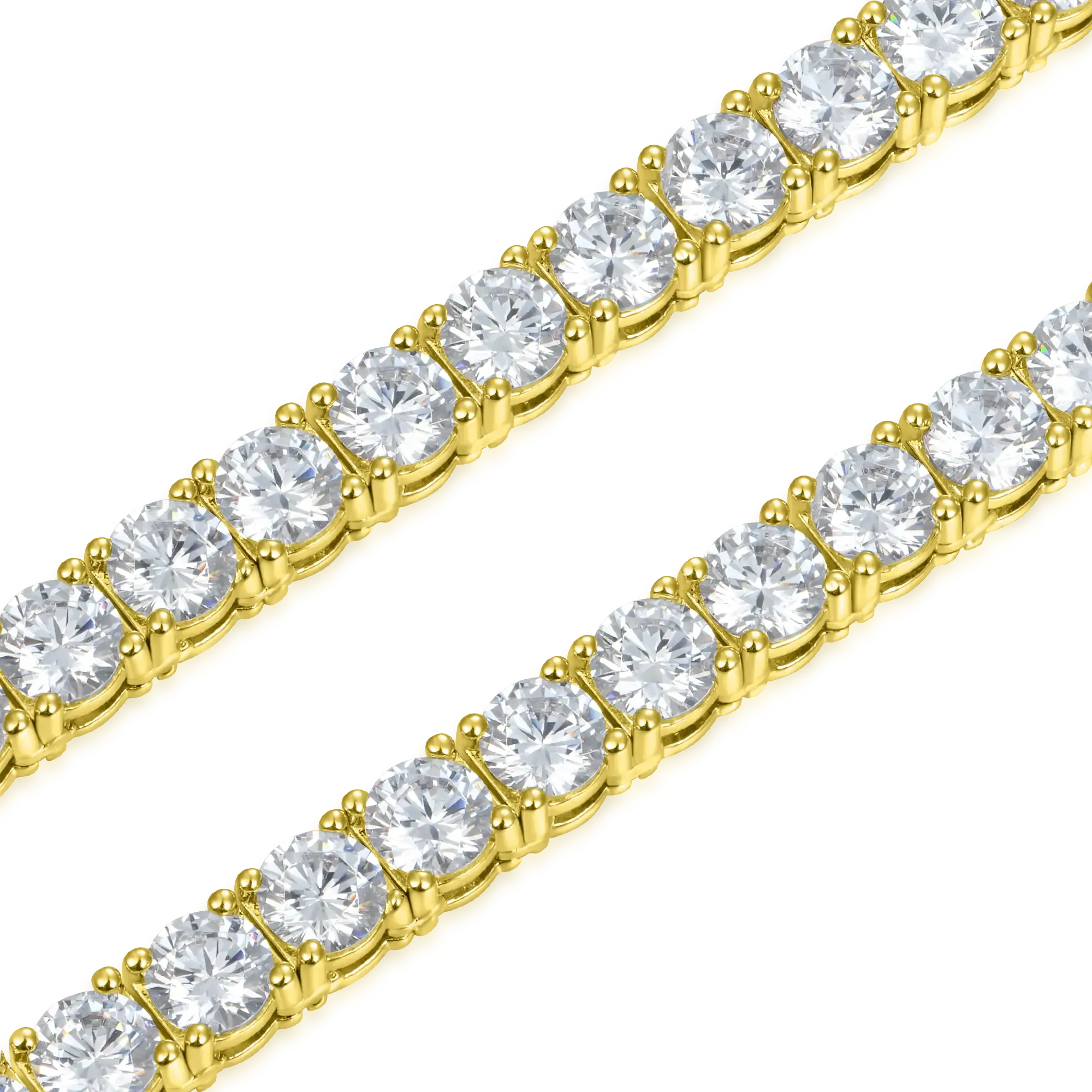 Youth Iced Tennis Chain - 5mm