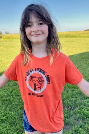 Youth Lucky Fishing Tee Shirt - Minnesota