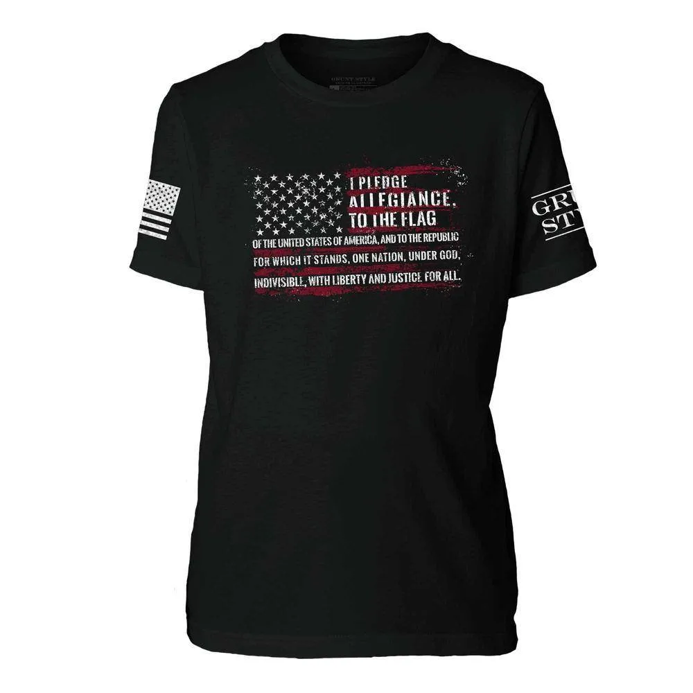 Youth Pledge T-Shirt - Black