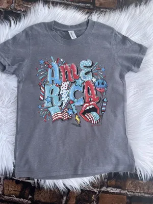 Youth Retro America Tee