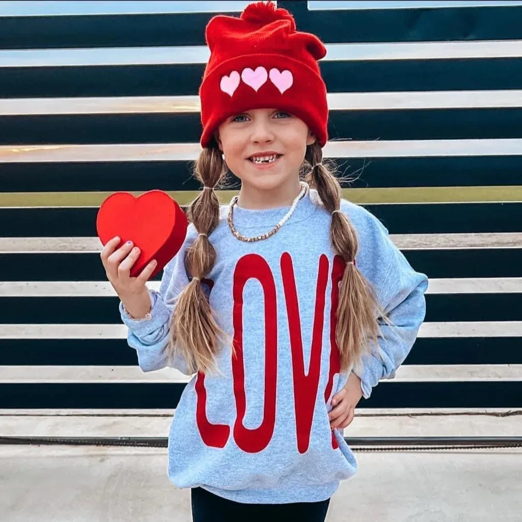 Youth Tall Love Sweatshirt